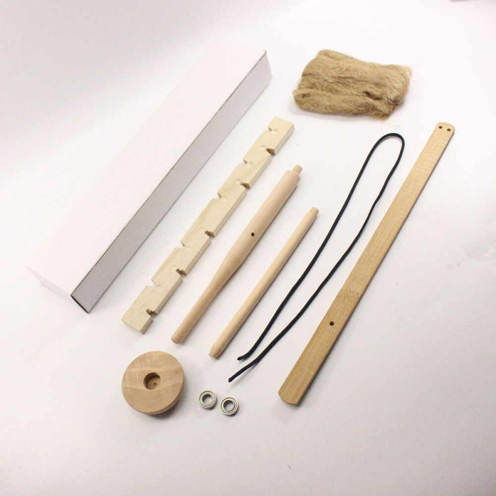 Outdoor Primitive Fire Starter Tool Wood Bow Drill Survival Friction Kit single