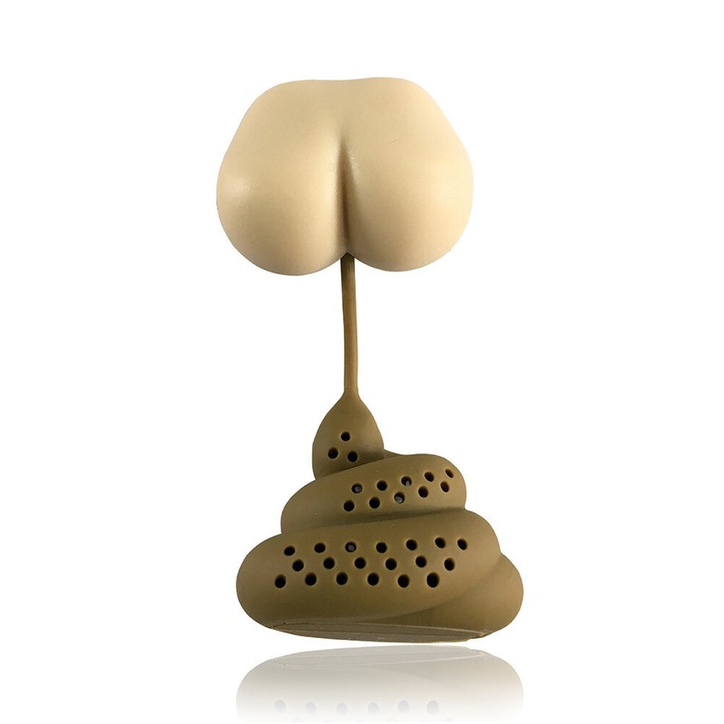 Strainers For Loose Tea Creative Poop Silicone Cute Tea Infu