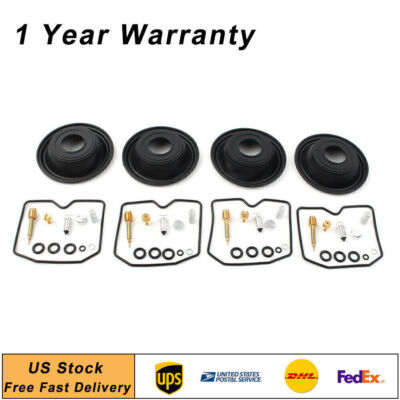 Carburetor Rebuild Kit Repair Vacuum Diaphragm Set for Suzuki GSF600 S BANDIT US