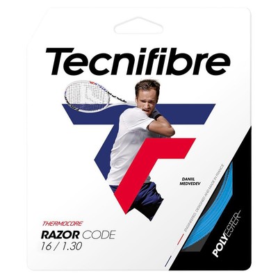 Tecnifibre Razor Code 1.30MM/16G Tennis String Blue