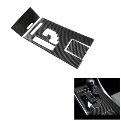 3Pcs Carbon Fiber Interior Gear Shift Cover Trim For Lexus IS250 IS350 2006-2012