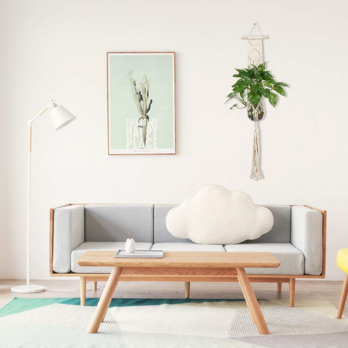 SAMJANE Plant Hangers Indoor Wall Hanging Planter Holder Basket Flower Pot Rope