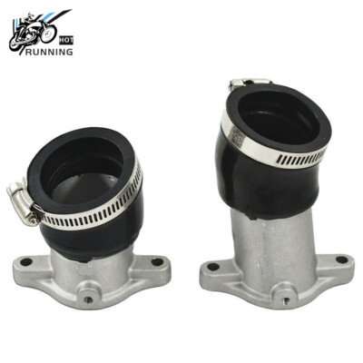 For Honda CX500 CX500C CX500D 2PCS Carburetor Intake Manifold Boot 16221-415-000