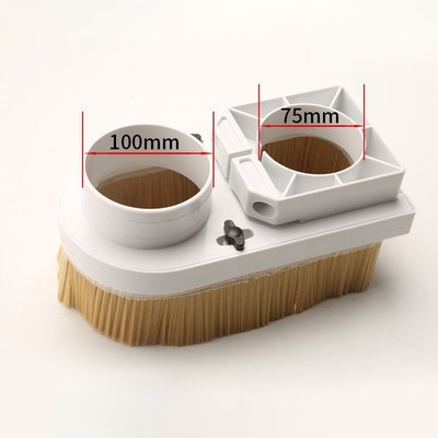 Enhanced Stability with Double Layered Knob Fixation Vacuum Cover Brush