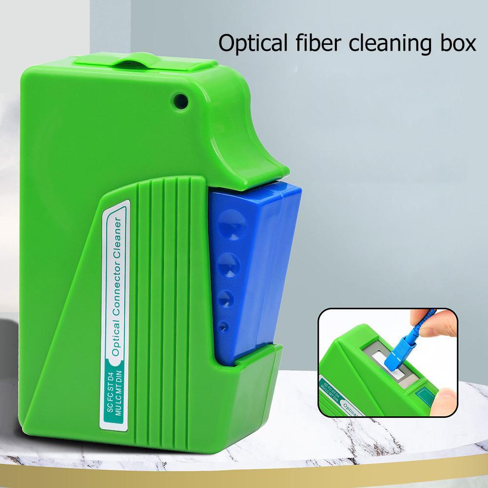 Fiber Optical Connector Cleaner Cassette Tools for SC FC ST Cleaning Box