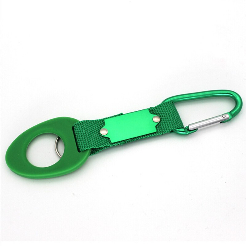 Carabiner Water Bottle Buckle Hook Holder Strap Belt Clip Camping Outdoor