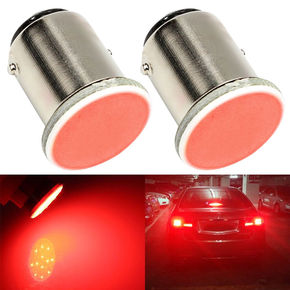4* 1157 BAY15D COB Red 12V LED Brake Tail Turn Light Auto Car Signal Light Bulb