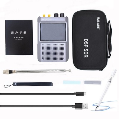 Malahiteam DSP2 SDR 2.20C 50K-2GHz Receiver Radio DSP 5000mAh Malahit SDR