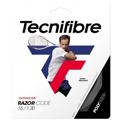 Tecnifibre Razor Code 1.30MM/16G Tennis String Carbon