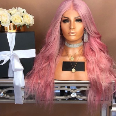 Curly Synthetic Ombre Hairstyle Blonde Hair For Women Full Wigs