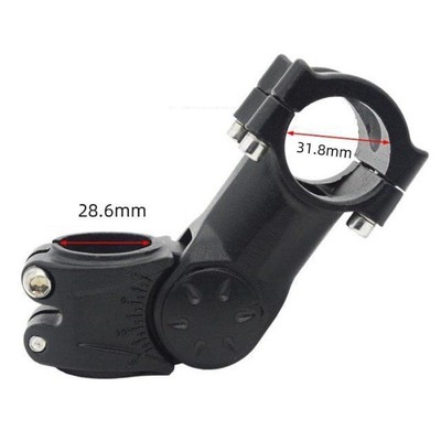 Adjustable Angle Stem for Mountain Bikes with Handlebar Diameter of 318mm