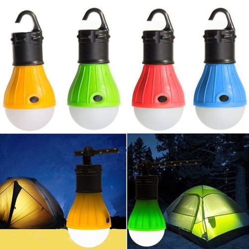 LED Hanging Hike Light Bulb Tent Fishing Lantern Outdoor Camping Emergency Lamp