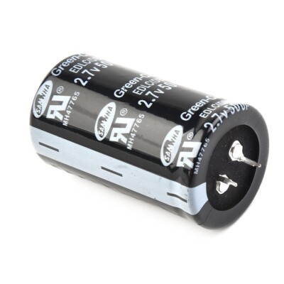 1/2/6/10pcs Black 2.7V Farad Capacitor 500F 35*60MM Super 2.7V 500F Capacitor