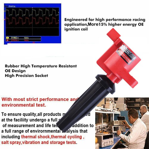 4 Pack Ignition Coil For Ford Transit Connect Fusion Ranger Escape 2.0L 2.3 2.5L