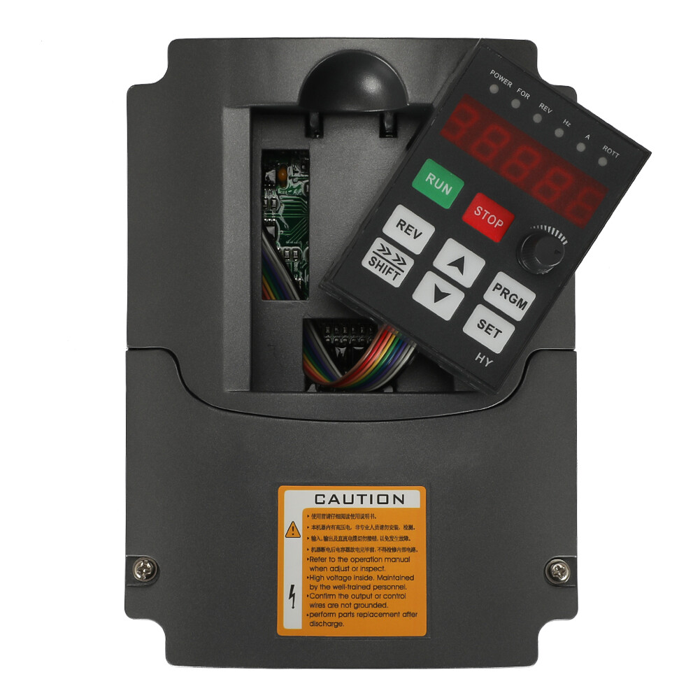 2.2kw 220v variable frequency drive inverter HuanYang vfd cnc 3hp 10a Top