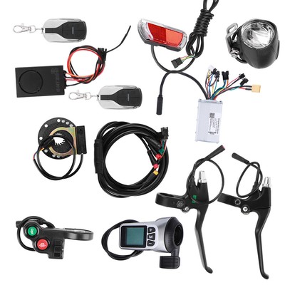 3648V 250350W Regler Daumengas Meter Umbausatz Für Mountainbike Elektrofahrrad