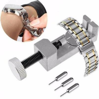 Watch Band Strap Bracelet Link Pin Remover Adjustable Repair Portable Tool~