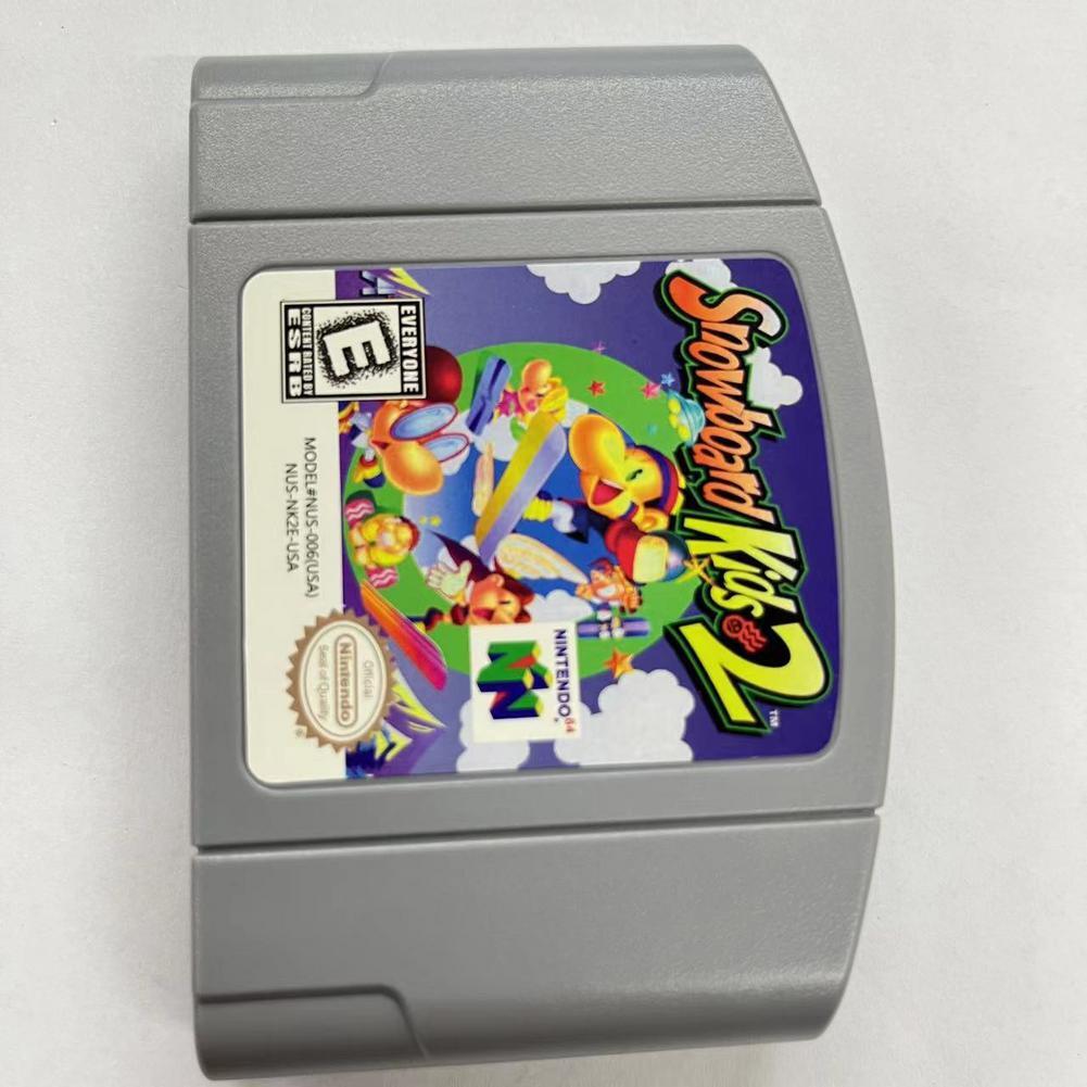 Snowboard Kids 2 Video Game Cartridge for Nintendo N64 Console US Version kB