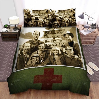 M*A*S*H Movie Poster 1 Quilt Duvet Cover Set Children Home Textiles