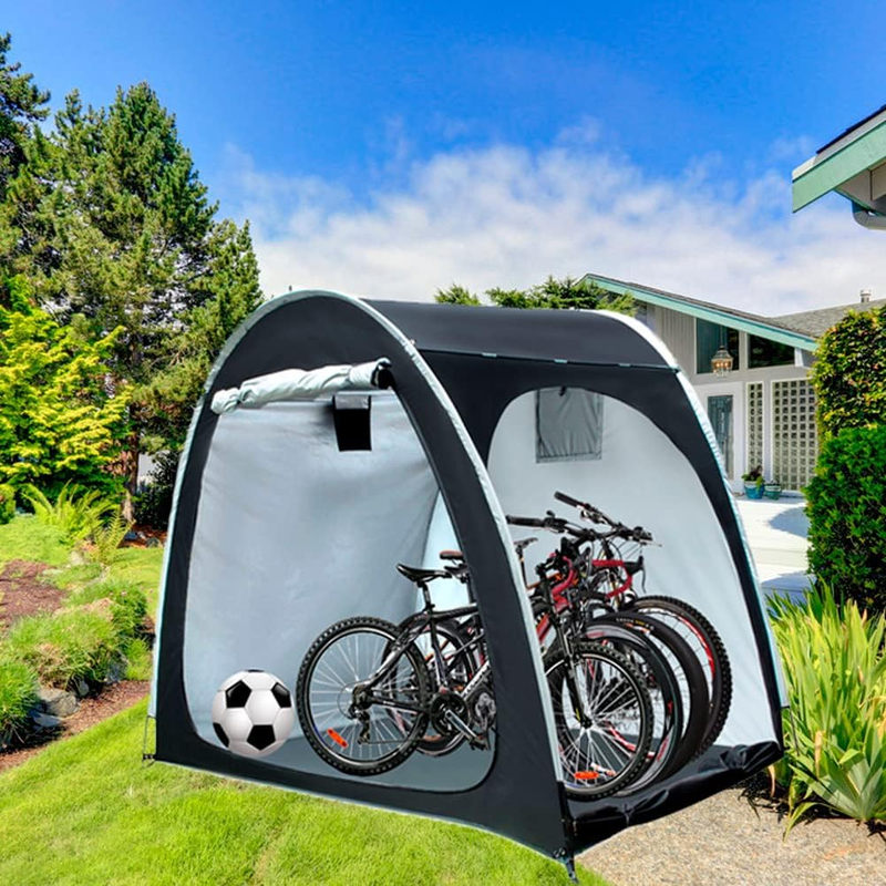Large Bike Cover Storage Shed Tent Portable Bicycle Motorcycle Tent Waterproof