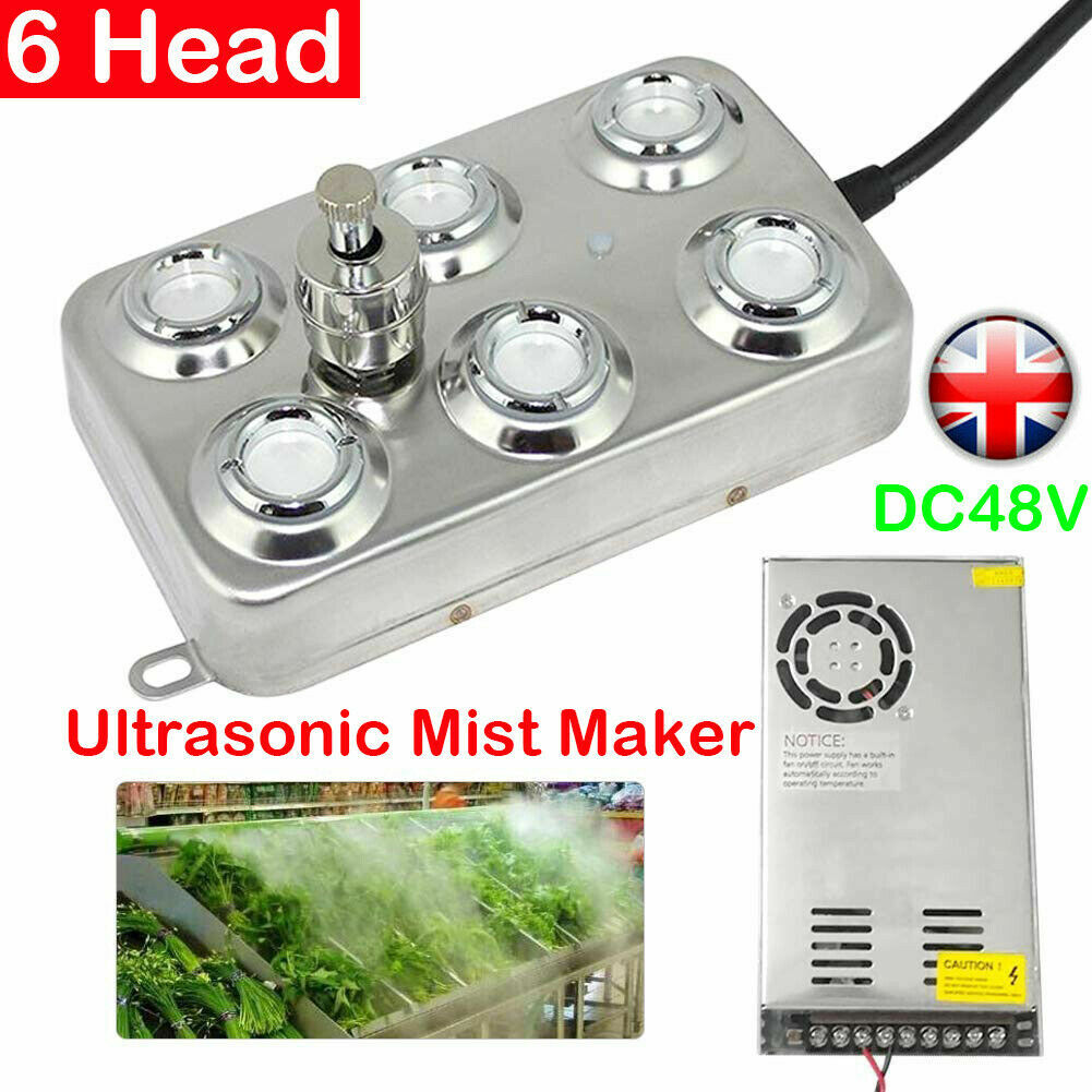 Details about 610 Heads Ultrasonic Mister Maker Fogger Fog Water Pond Atomizer Air Humidifier Details about 610 Heads Ultrasonic Mister Maker Fogger Fog Water Pond Atomizer Air Humidifier