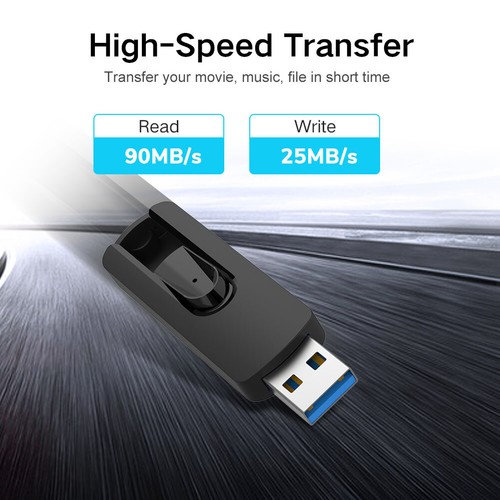 Kootion Lot 1/ 10/ 100PCS 1GB Retractable Style USB Flash Drives Memory Storage 