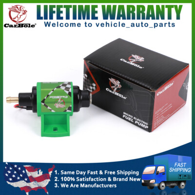12D Micro Electric Diesel Fuel Pump Universal 12V 4-7 PSI Internal Pressure 5/16