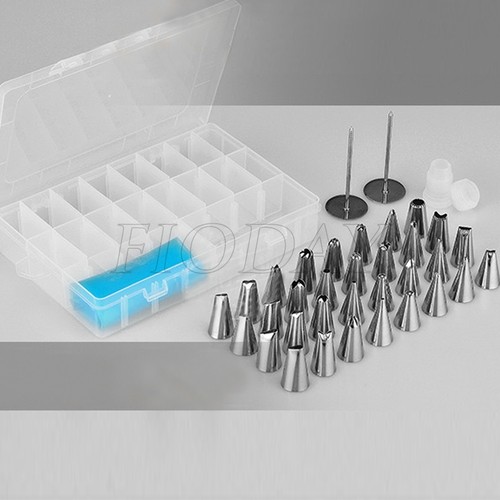 32pcs set Icing Piping Nozzles Pastry Tips Cake Cup 32pcs set Icing Piping Nozzles Pastry Tips Cake Cup