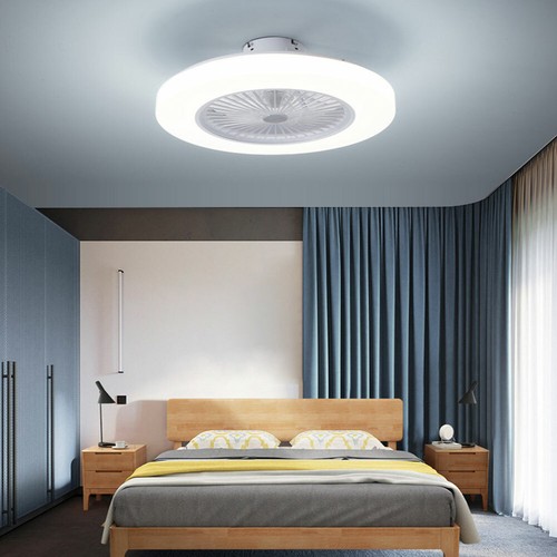 36W 58CM LED Deckenleuchte Ventilator mit Dimmbare Leise Fernbedienung
