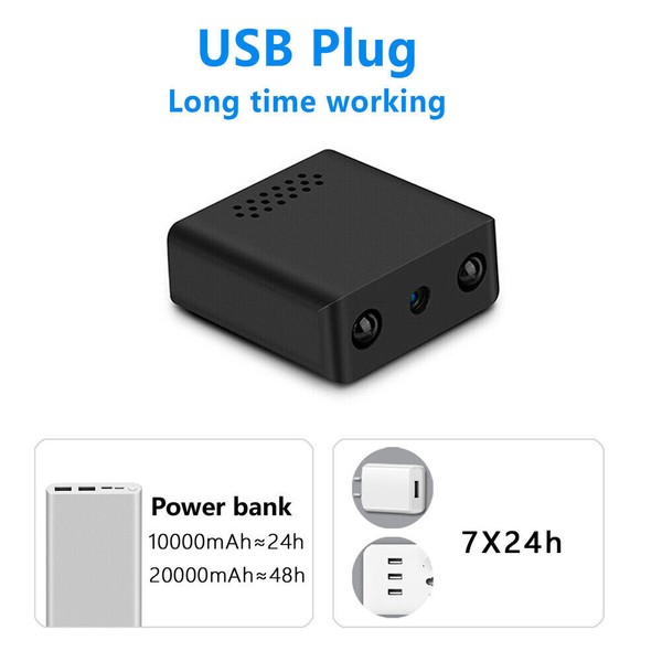 Mini Camera WiFi 1080P HD Home PIR DVR Camcorder Night Vision Home Security Cam - Image 10