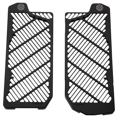 Bullet Proof Designs Radiator Guards Black For Sherco 300 SEF-R 2014-2022