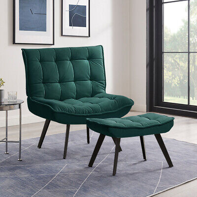 Zara home velvet sale chair