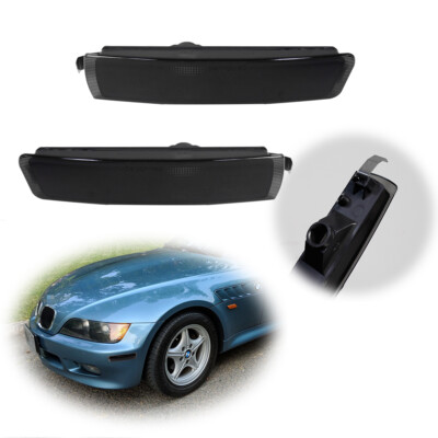 For 1996-2002 BMW Z3 M Coupe Front Corner Side Marker Lights Lamp Housings 1Pair