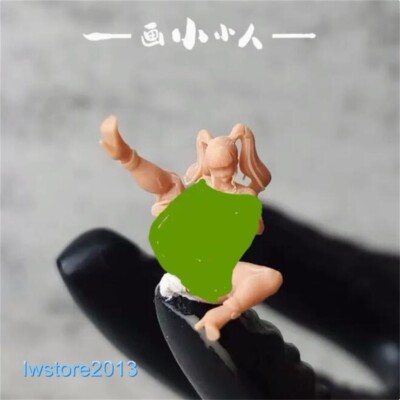 1/64 Cute Naked Girl Miniatures Scene Props Figures Model For Cars Vehicles Toys