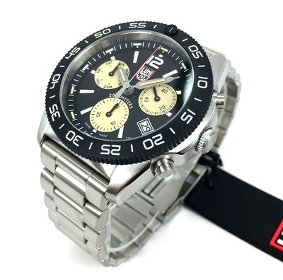 Pre-owned Luminox Men's  Pacific Diver Chronograph Steel Swiss Watch Xs.3150.m