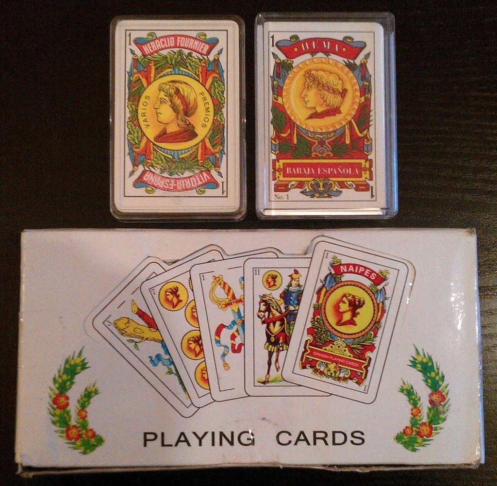 14 Packs Of Spanish Playing Cards (including 2 vintage packs) in