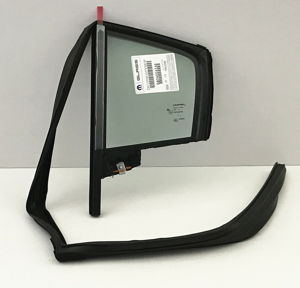 Driver/Left Side Rear Vent Window Glass OEM For 2011-2023 Dodge Charger Sedan