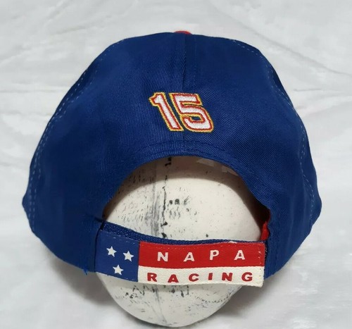 Vintage Nascar NAPA Racing #15 Embroidered Semi-Structured Adjustable Ball Cap