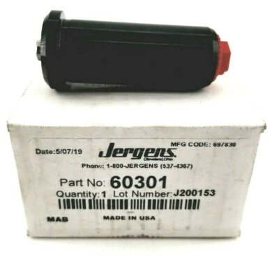 Jergens 60301 Single Acting Standard Hydraulic Cylinder, 1'', NEW