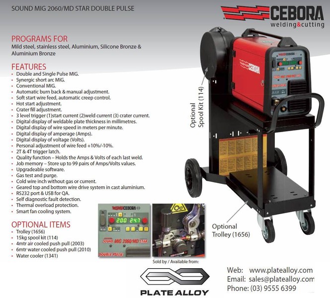 Cebora K810 Mig Manual Transmission
