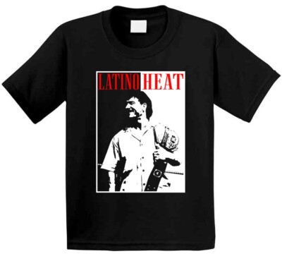 Eddie Guerrero Latino Heat Pro Wrestling Legend Scarface Style T Shirt