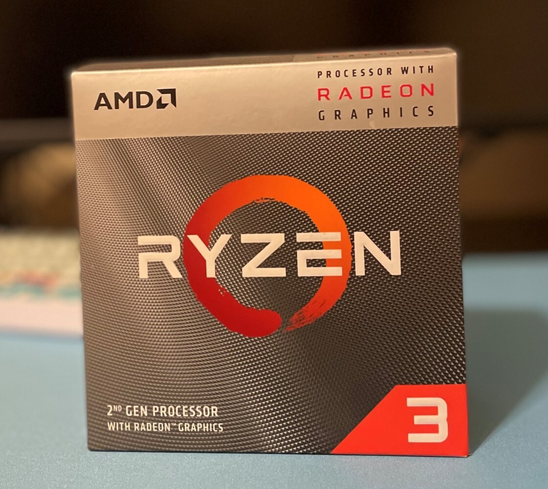 AMD Ryzen 3 3200G 4.0GHz Boost Quad-Core Processor W/ Radeon