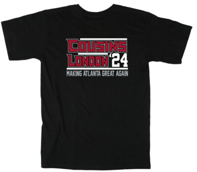 Kirk Cousins Drake London 24 Short Sleeve T-Shirt