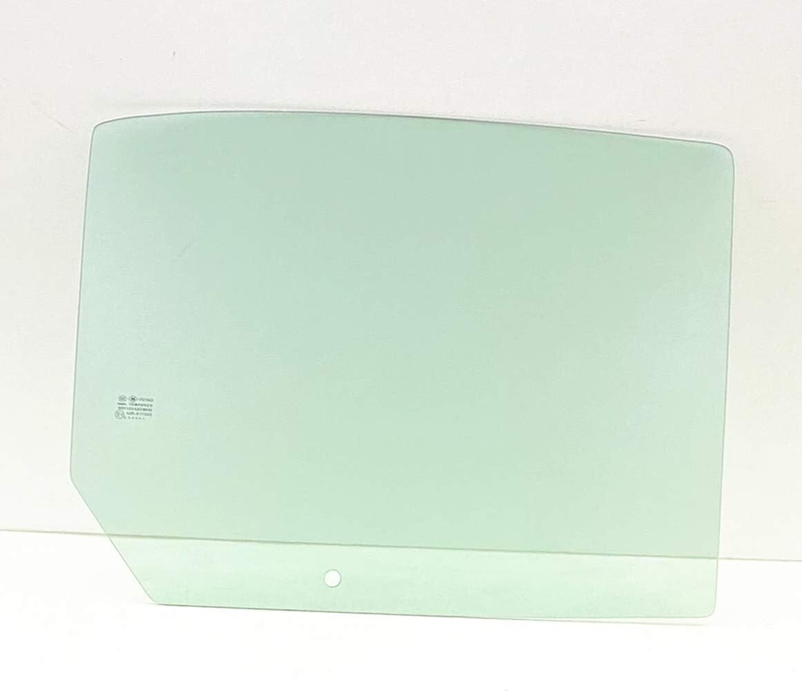 Driver/Left Side Rear Door Window Glass For 2010-2019 Ford Taurus 4 Door Sedan