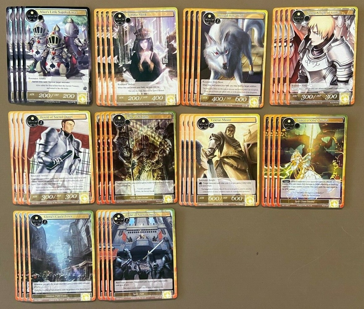 FORCE OF WILL: Mono Light Deck 2 w/ Alice's Little Supply