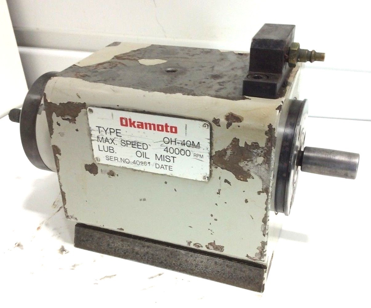 Okamoto OH-40M 40,000 RPM Internal ID IGM-2M CNC NC Grinding Spindle 40261