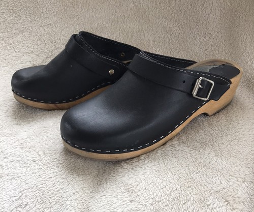 Needles x Troentorp - Swedish Clog Monet w/Bit - Black