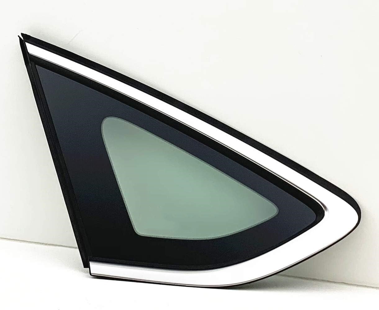 Fit 2013-2020 Ford Fusion Driver Left Quarter Window Glass Titanium