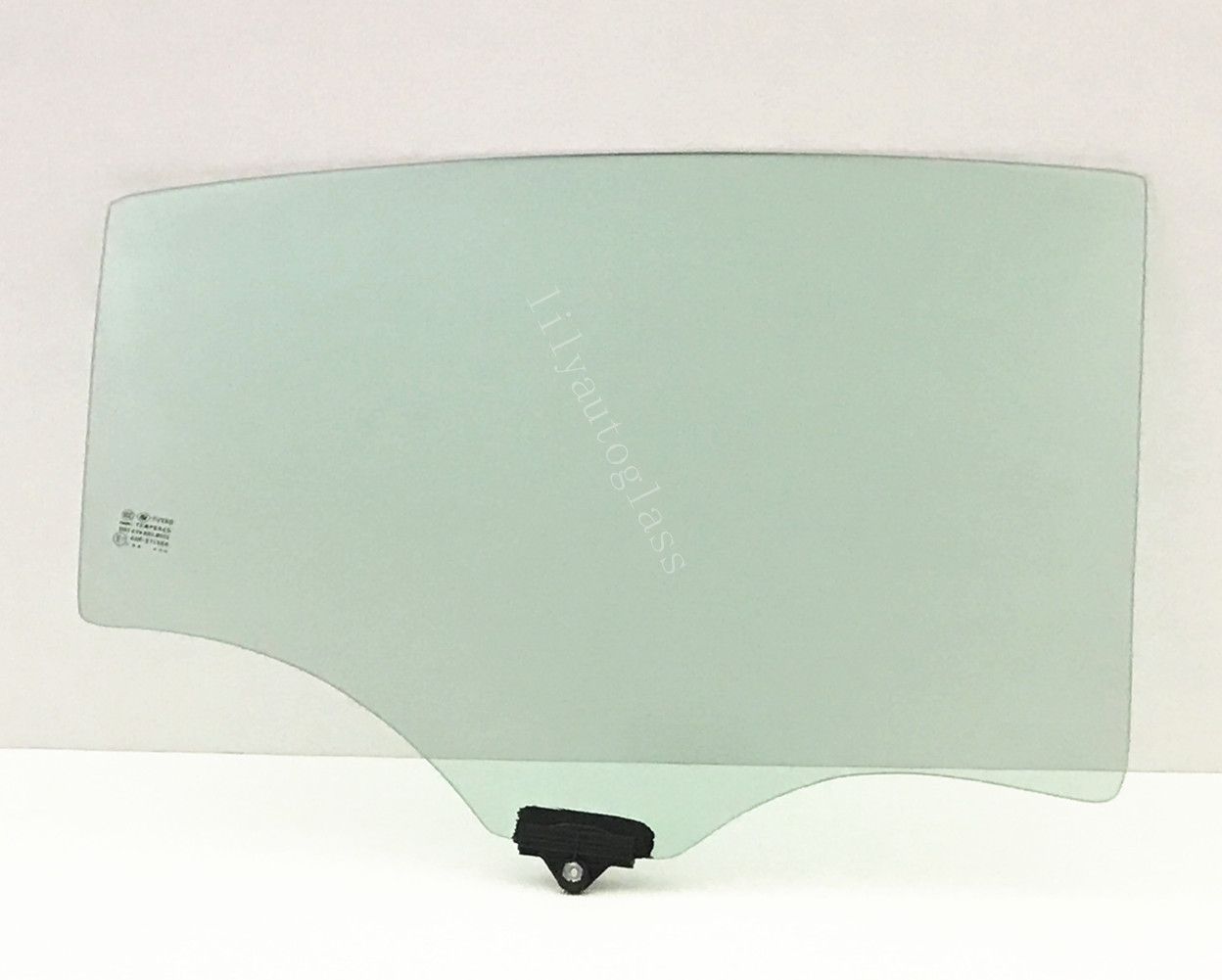 Fits 2014-2018 Kia Forte 4 Dr Sedan Passenger Right Side Rear Door Window Glass