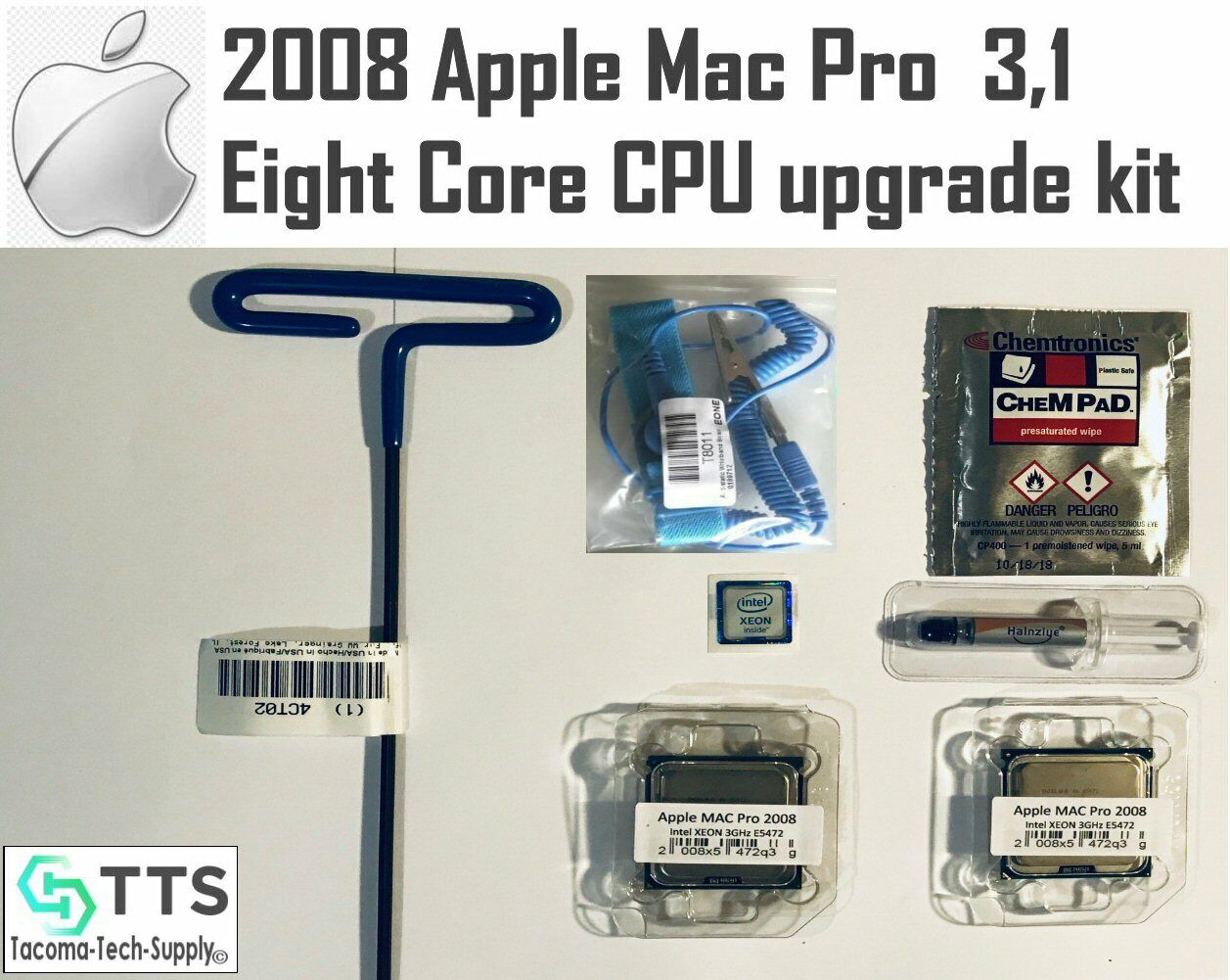 8 CORE CPU UPGRADE 2008 APPLE MAC PRO 3,1 X5472,X5482 3.2GHz 8 CORE CPU UPGRADE 2008 APPLE MAC PRO 3,1 X5472,X5482 3.2GHz